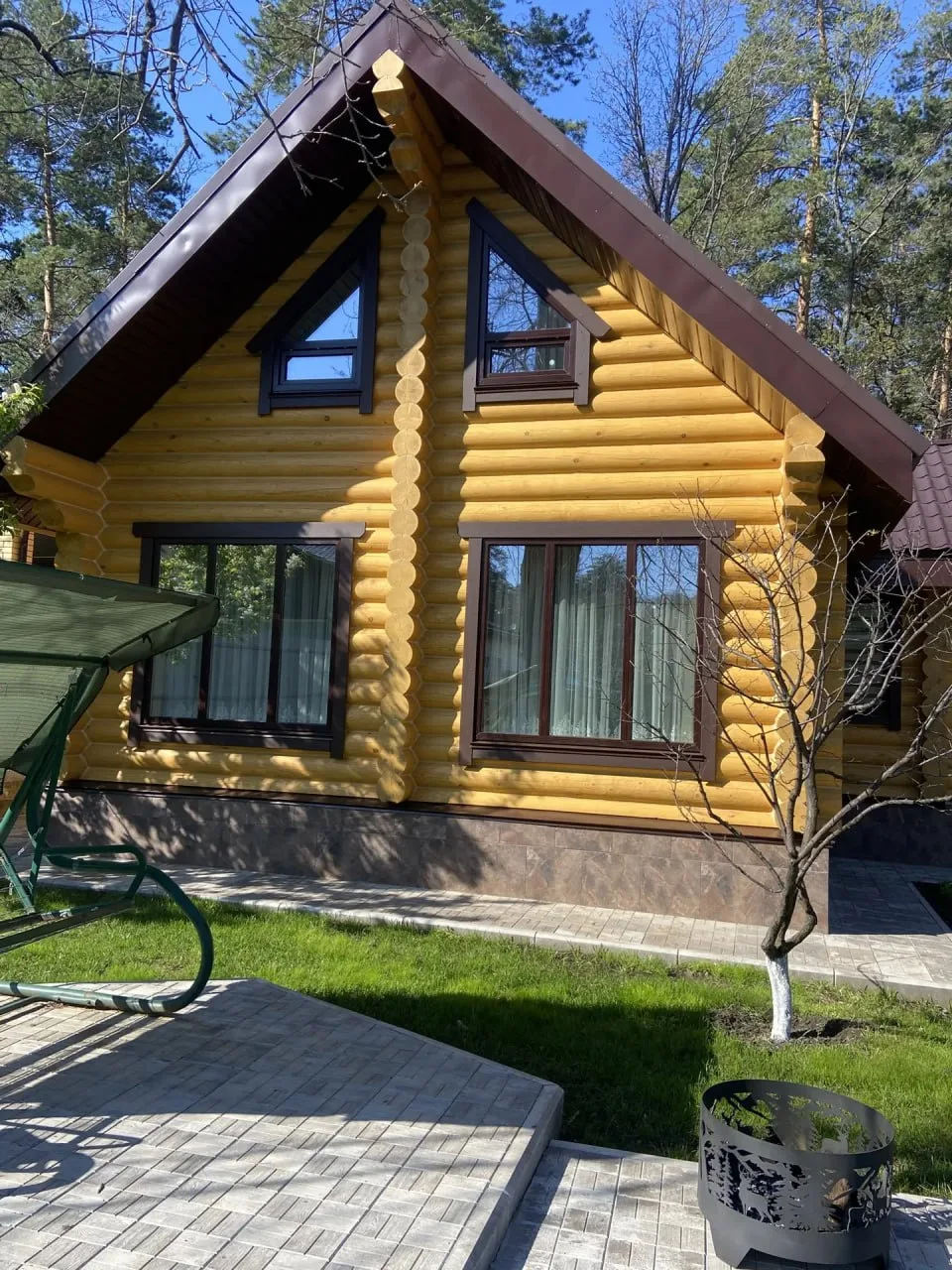 Дом из бревна 150 м² под ключ — Вятка Дом
